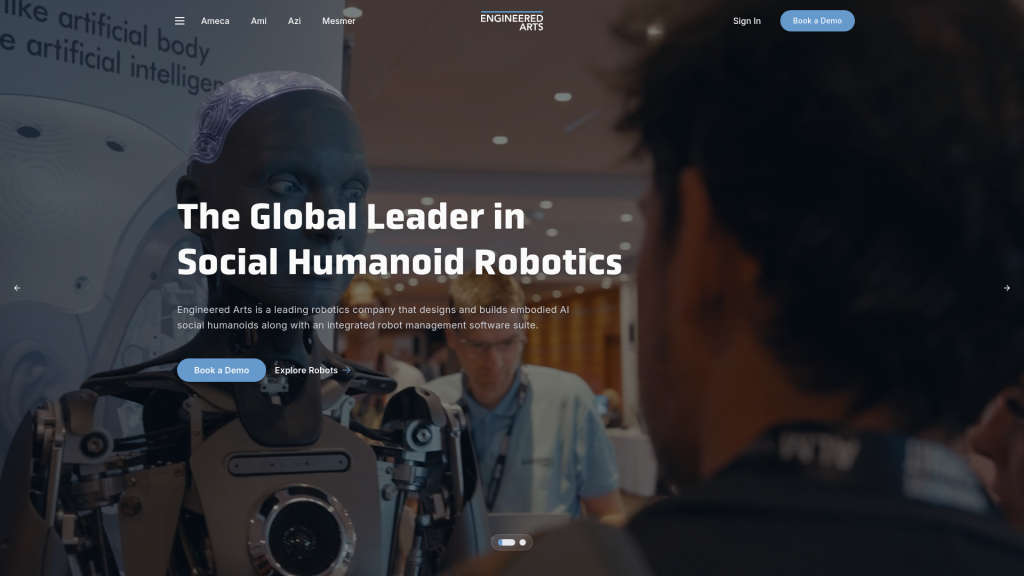 Engineered Arts Ameca – The Robots HQ